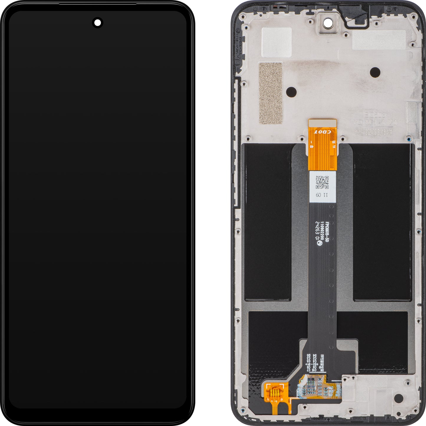 Display cu Touchscreen HMD Fusion, cu Rama, Negru, Service Pack 70101506H001