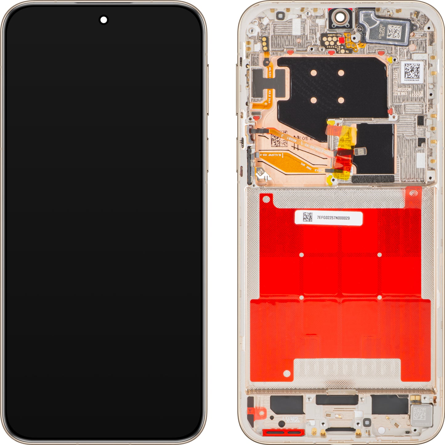 Display cu Touchscreen Huawei Pura 80 Ultra, cu Rama, Auriu (Prestige Gold), Service Pack 02357EFG