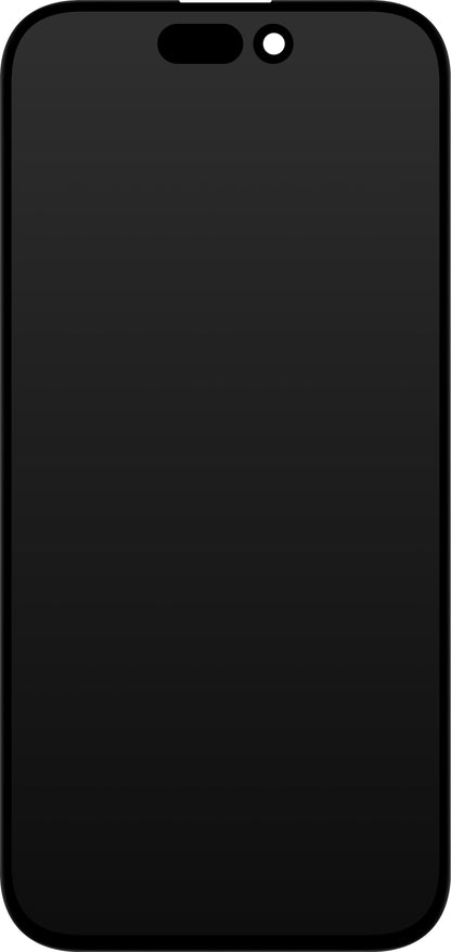 Display cu Touchscreen JK pentru Apple iPhone 15 Pro, cu Rama, Versiune LCD In-Cell, Negru