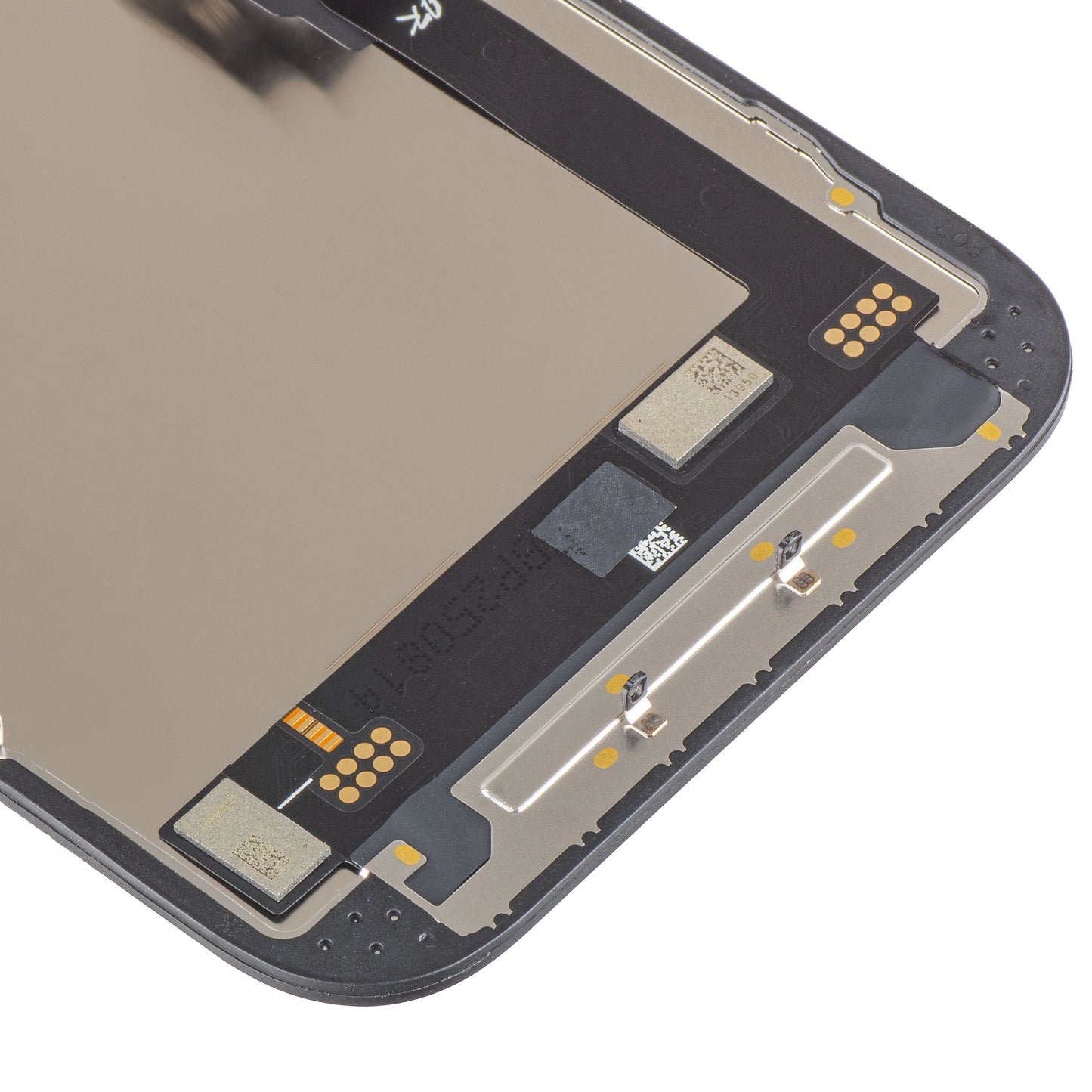 Display cu Touchscreen JK pentru Apple iPhone 16, cu Rama, Versiune LCD In-Cell IC Movable, Negru