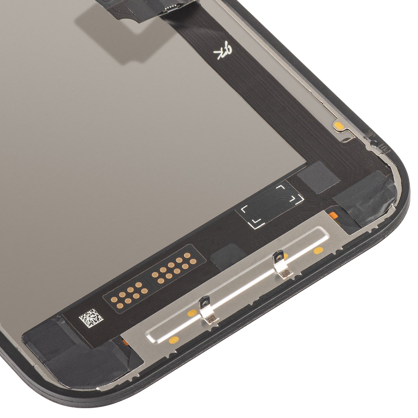 Display cu Touchscreen JK pentru Apple iPhone 17, cu Rama, Versiune LCD In-Cell IC Movable, Negru