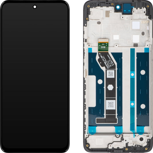 Display cu Touchscreen Motorola Moto G15 / Moto G15 Power, cu Rama, Negru, Service Pack 5D68C29273