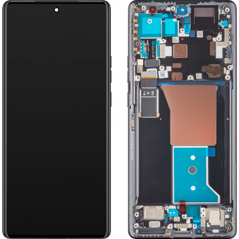 Display cu Touchscreen Motorola Edge 40 Pro, cu Rama, Negru (Interstellar Black), Swap 5D68C22010