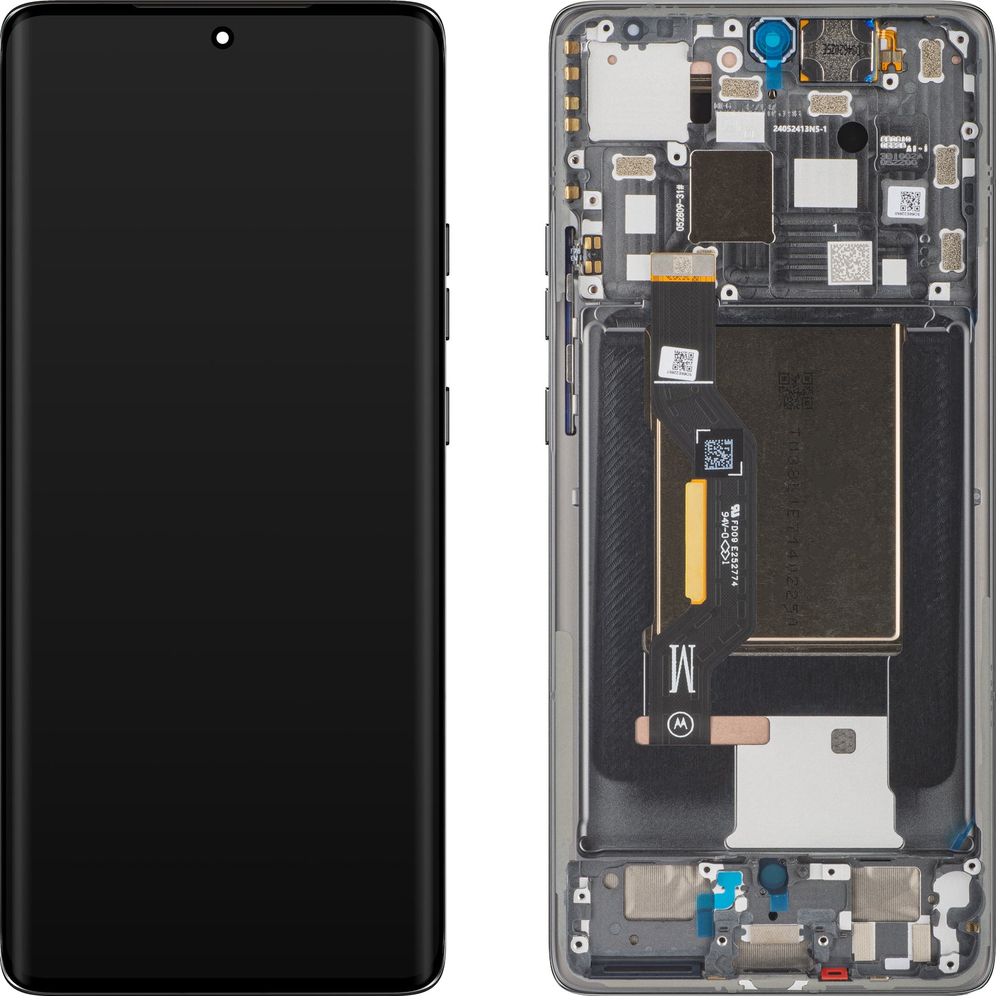 Display cu Touchscreen Motorola Edge 50, cu Rama, Gri (Koala Gray), Resigilat 5D68C25135