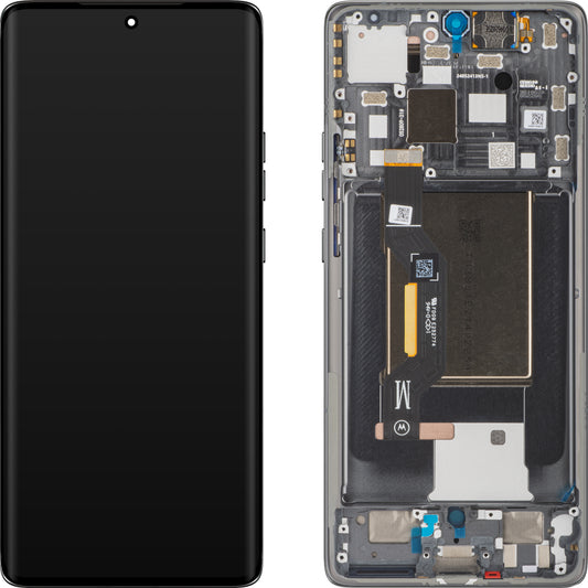Display cu Touchscreen Motorola Edge 50, cu Rama, Gri (Koala Gray), Resigilat 5D68C25135