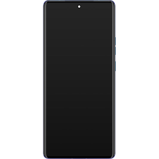 Display cu Touchscreen Motorola Edge 40 Pro, cu Rama, Albastru (Lunar Blue), Service Pack 5D68C22011