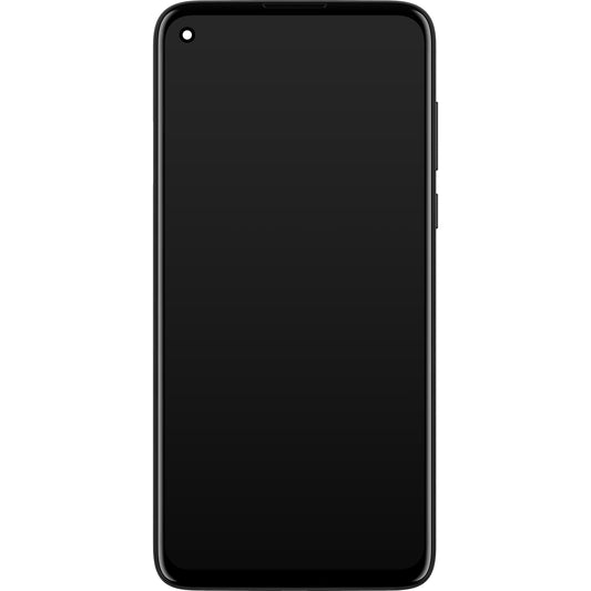 Display cu Touchscreen Motorola Moto G8 Power, cu Rama, Negru (Smoke Black), Service Pack 5D68C16142