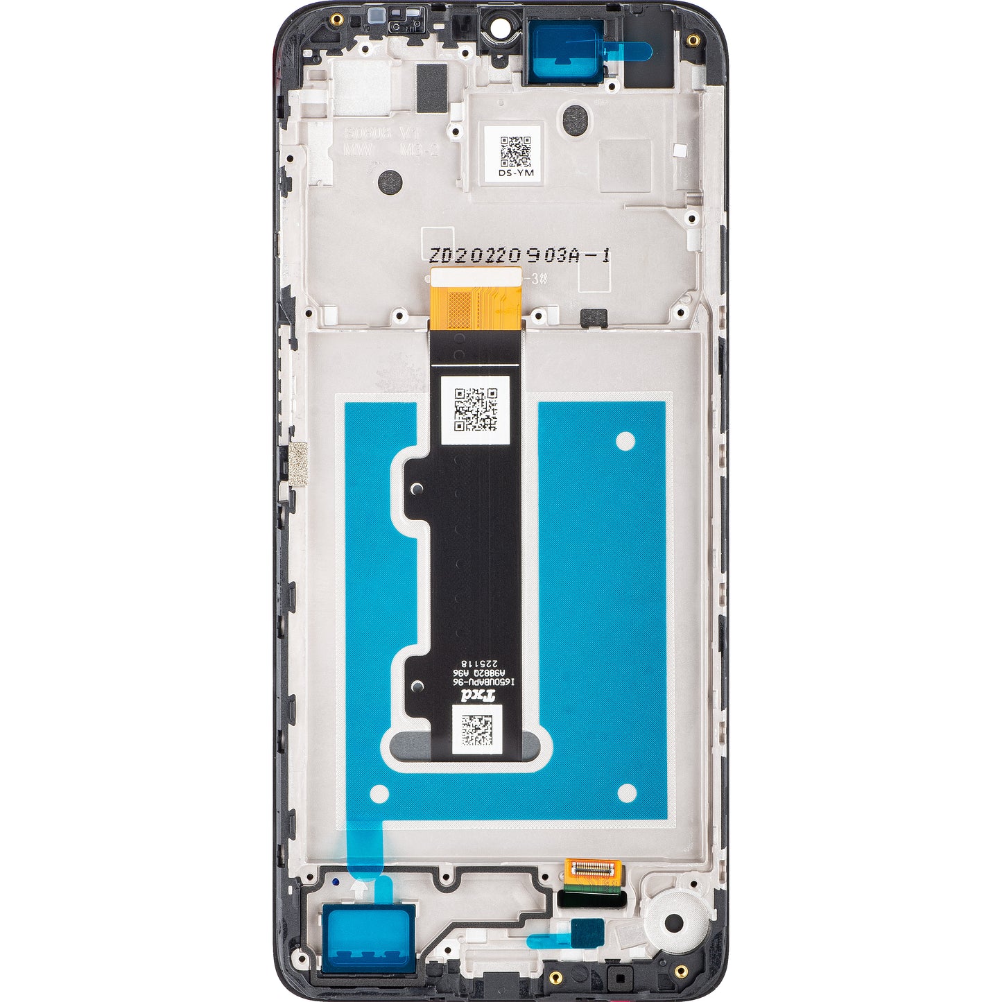Display cu Touchscreen Motorola Moto E22i / E22, cu Rama, Negru, Service Pack 5D68C21594
