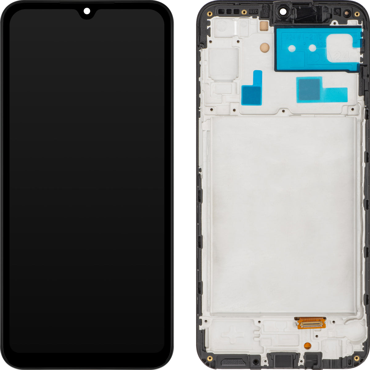 Display cu Touchscreen MP compatibil cu Samsung Galaxy A24 4G A245, cu Rama, Negru, Resigilat
