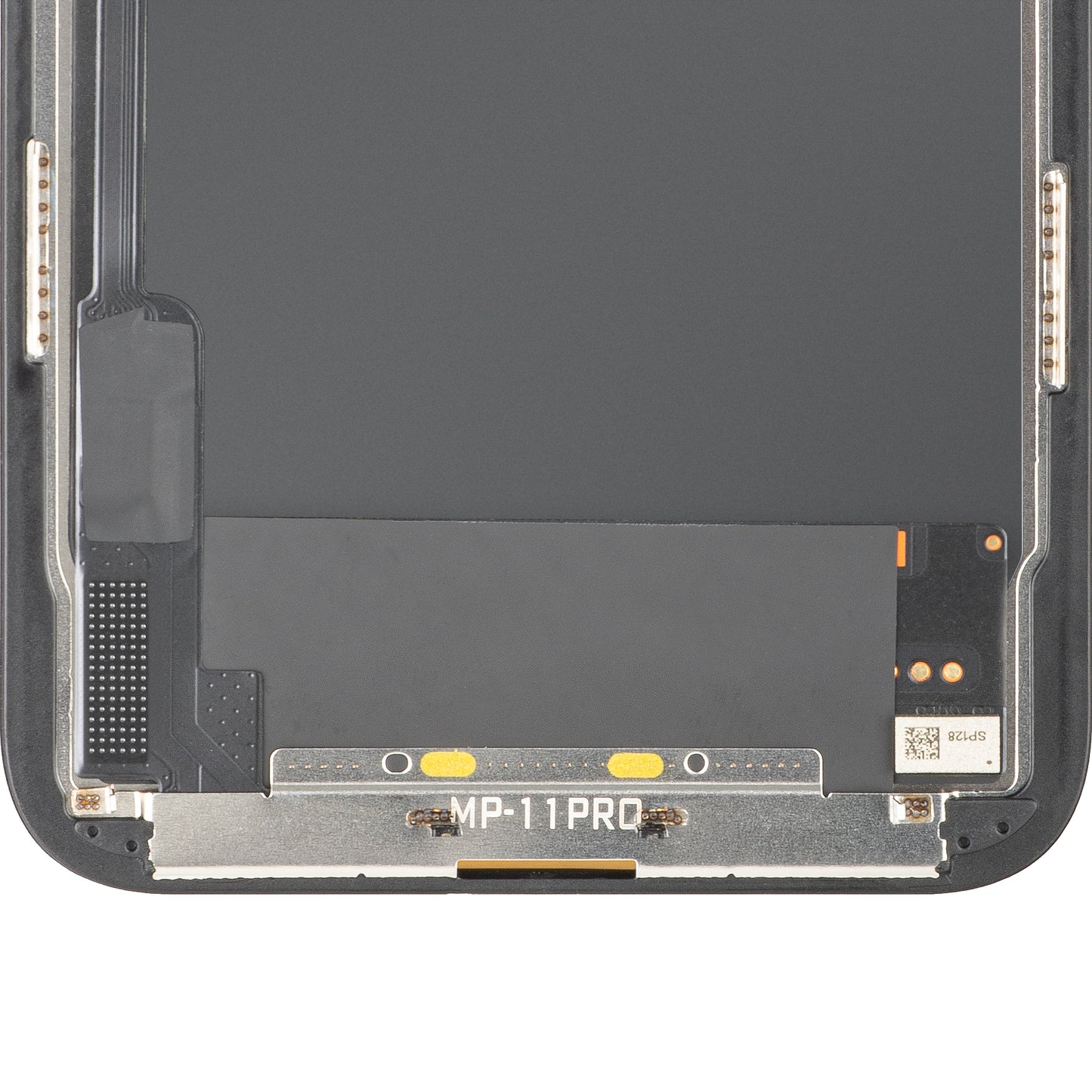 Display cu Touchscreen MP compatibil cu Apple iPhone 11 Pro, cu Rama, Versiune OLED FHD IC Movable, Negru