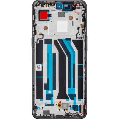 Display cu Touchscreen OnePlus 10T / Ace Pro, cu Rama, Negru (Moonstone Black), Service Pack 4130326