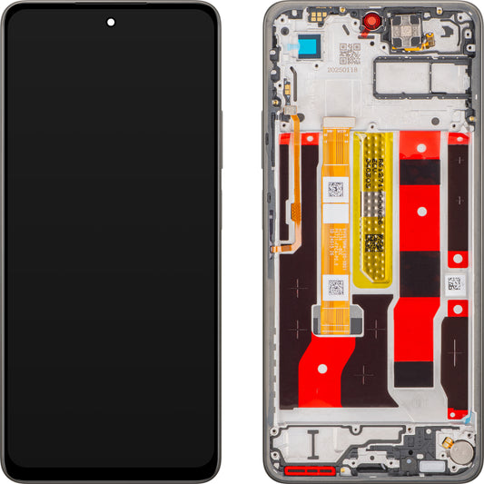 Display cu Touchscreen Oppo A5 Pro 4G, cu Rama, Maro (Mocha Brown), Service Pack 621029000463