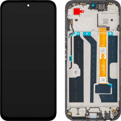 Display cu Touchscreen Oppo A6k, cu Rama, Negru, Service Pack 621029000842