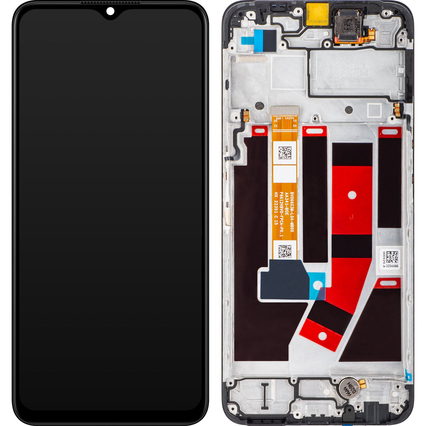 Display cu Touchscreen Oppo A57 5G, cu Rama, Negru, Resigilat 4130239