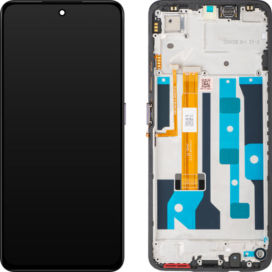 Display cu Touchscreen Realme C75, cu Rama, Maro Service Pack 621029000365