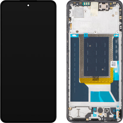 Display cu Touchscreen Realme 14 / P3, cu Rama, Negru, Service Pack 621039000086