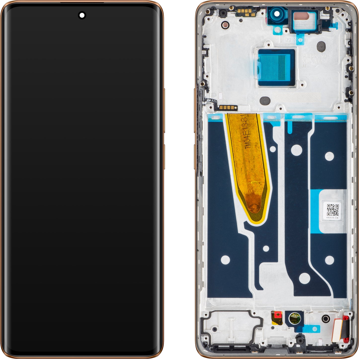 Display cu Touchscreen Realme 11 Pro, cu Rama, Bej (Sunrise Beige), Resigilat 621029000035