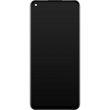 Display cu Touchscreen Realme 9 5G / 9 Pro, cu Rama, Negru, Service Pack 4130050