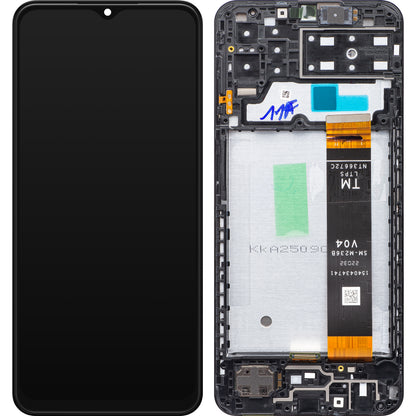 Display cu Touchscreen Samsung Galaxy A13 A135, cu Rama, Negru, Swap GH82-28508A