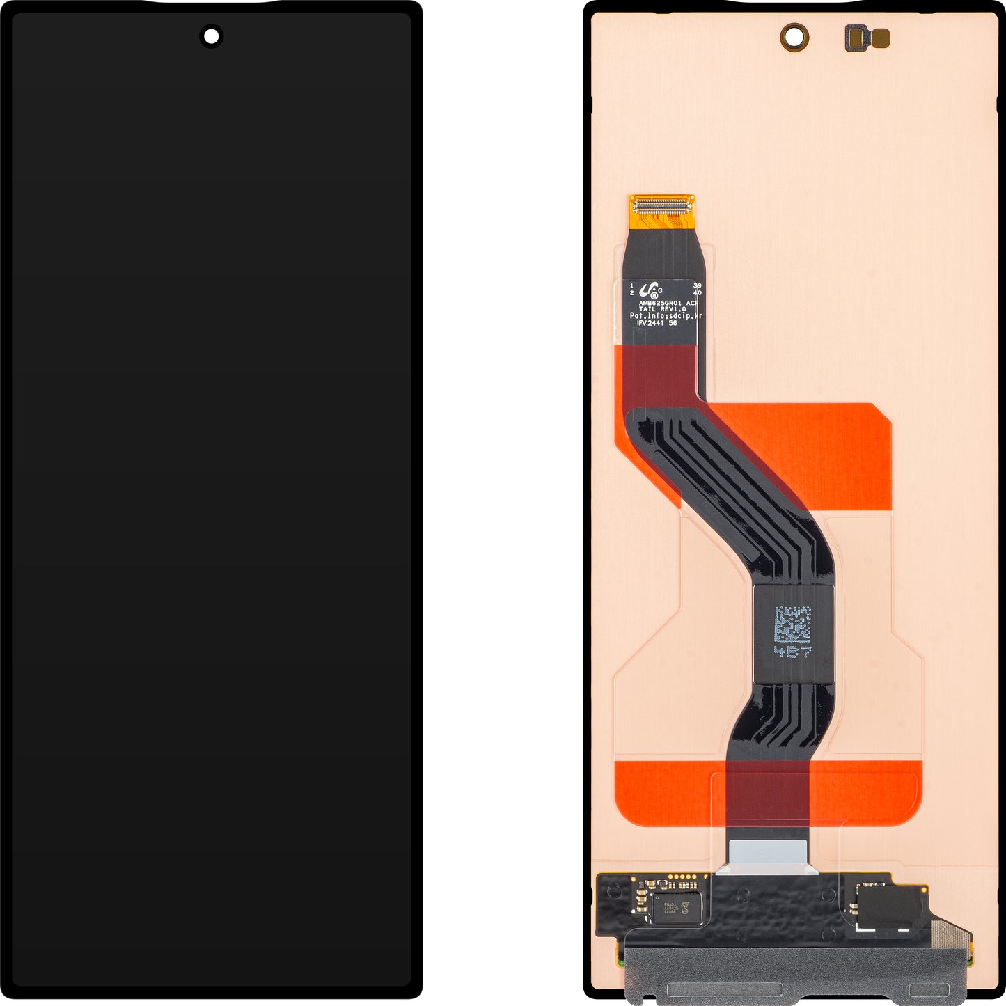 Display cu Touchscreen Samsung Galaxy Z Fold6 F956, Sub Outer, Service Pack GH82-35047A