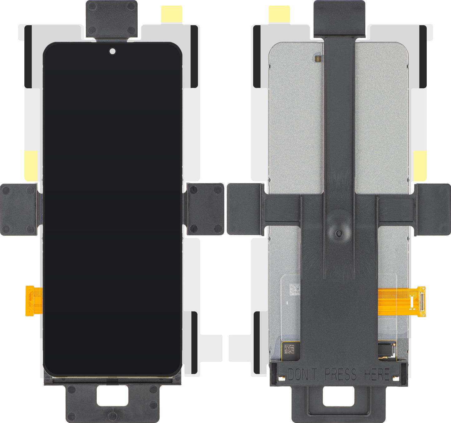 Display cu Touchscreen Samsung Galaxy Z Flip4 F721, Sub Inner, Service Pack GH96-15162B