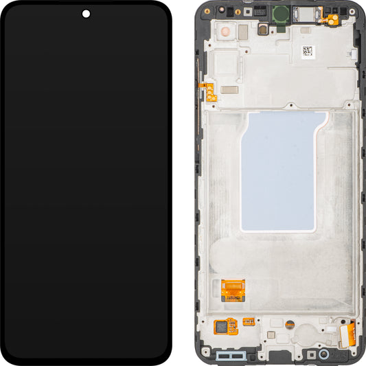 Display cu Touchscreen Samsung Galaxy A27 5G, cu Rama, Negru, Service Pack GH82-39944A