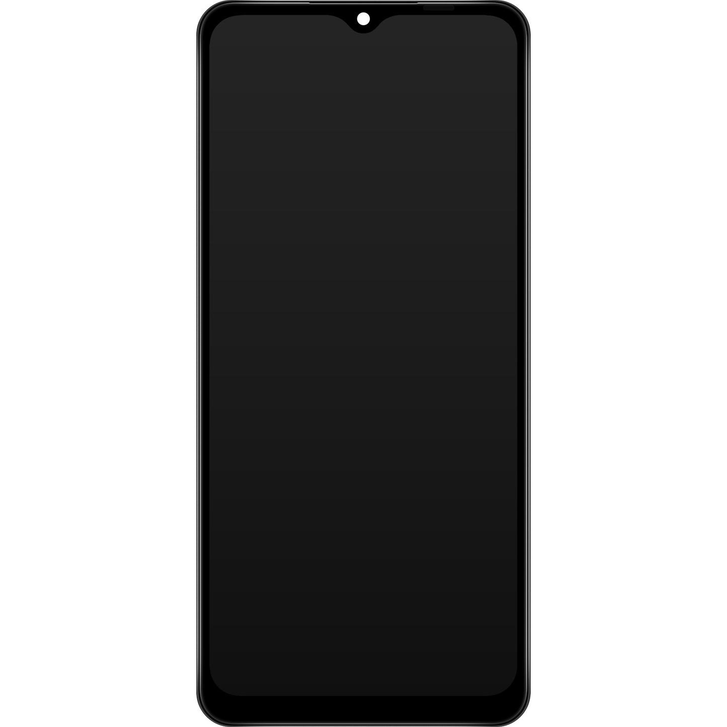 Display cu Touchscreen Samsung Galaxy A12 Nacho A127, cu Rama, Negru, Resigilat GH82-26486A