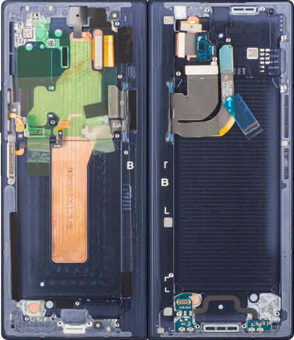 Display cu Touchscreen Samsung Galaxy Z Fold6 F956, cu Rama, Sub Inner, Bleumarin (Navy), Service Pack GH82-35042C