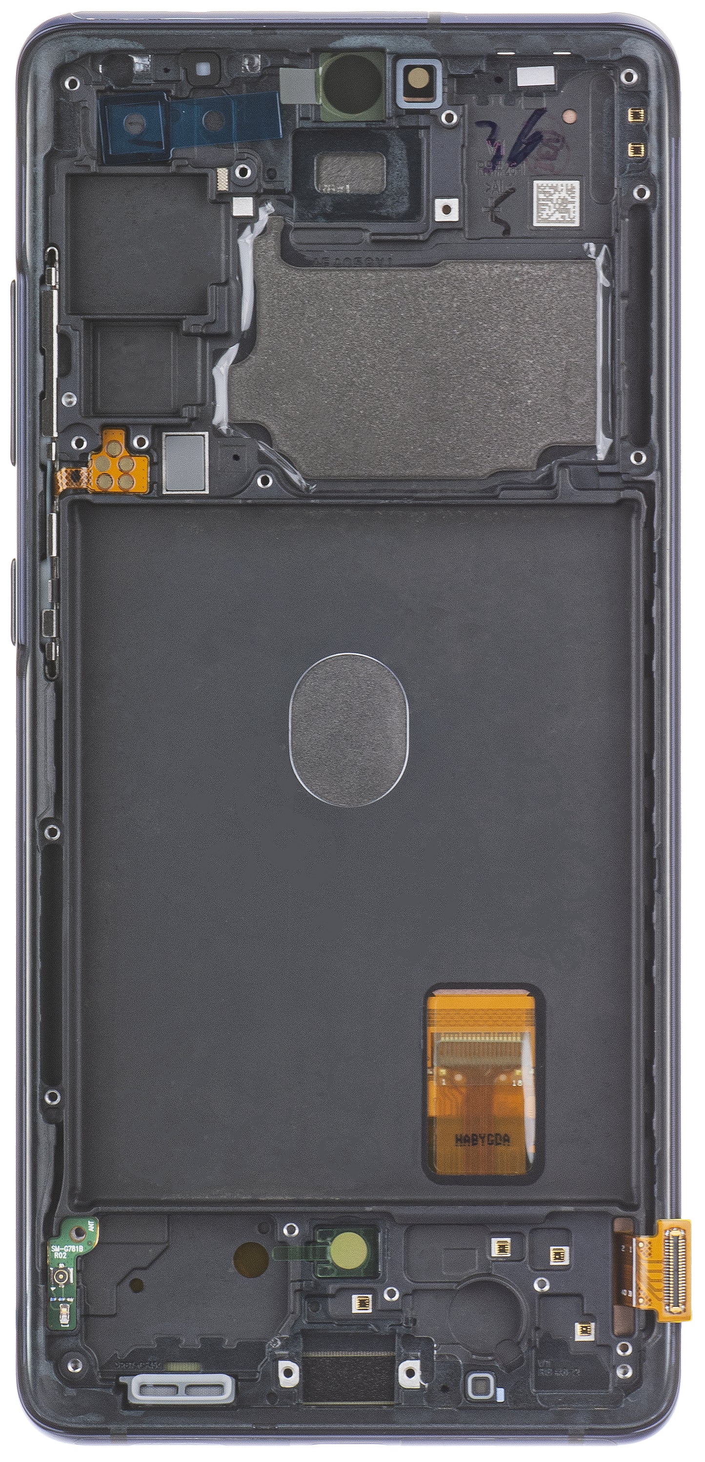 Display cu Touchscreen Samsung Galaxy S20 FE 5G G781, cu Rama, Bleumarin, Swap GH82-24214A