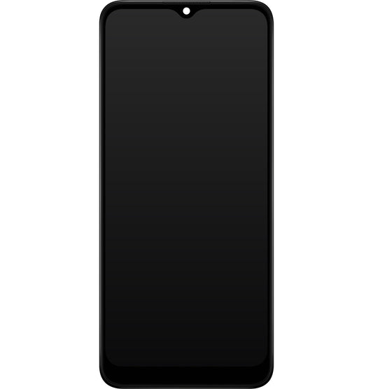 Display cu Touchscreen Samsung Galaxy A03 A035, cu Rama, Versiune F, Negru, Service Pack GH81-21625A