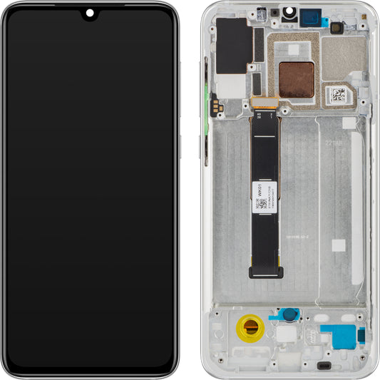 Display cu Touchscreen Xiaomi Mi 9 Pro 5G, cu Rama, Alb (Dream White), Service Pack 5600020F1X00