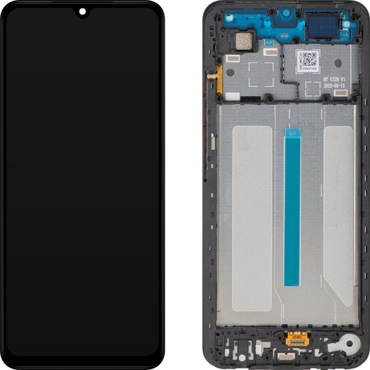 Display cu Touchscreen Xiaomi Redmi A5 4G, cu Rama, Negru, Service Pack 5600010C3ZN00