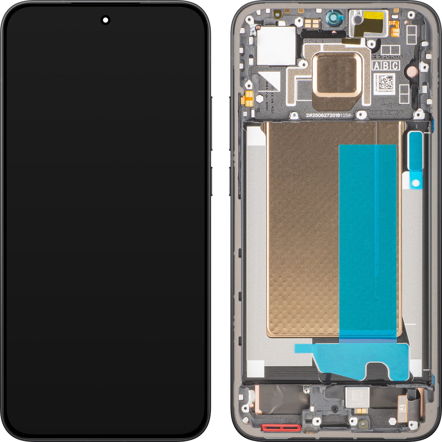 Display cu Touchscreen Xiaomi Poco F7, cu Rama, Negru, Service Pack 5600270O10U00