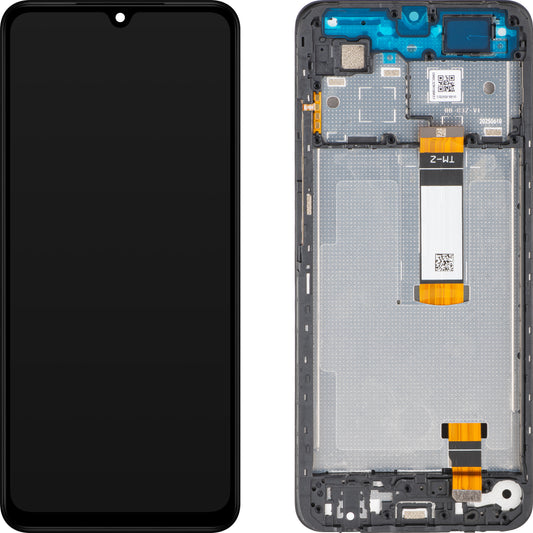 Display cu Touchscreen Xiaomi Poco C71 / Redmi A5 4G, cu Rama, Versiune Long Flex, Negru, Service Pack 56000100C3Z00