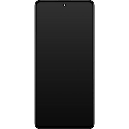 Display cu Touchscreen Xiaomi Redmi Note 12 Pro 5G, cu Rama, Negru (Midnight Black), Service Pack 5600010M1600