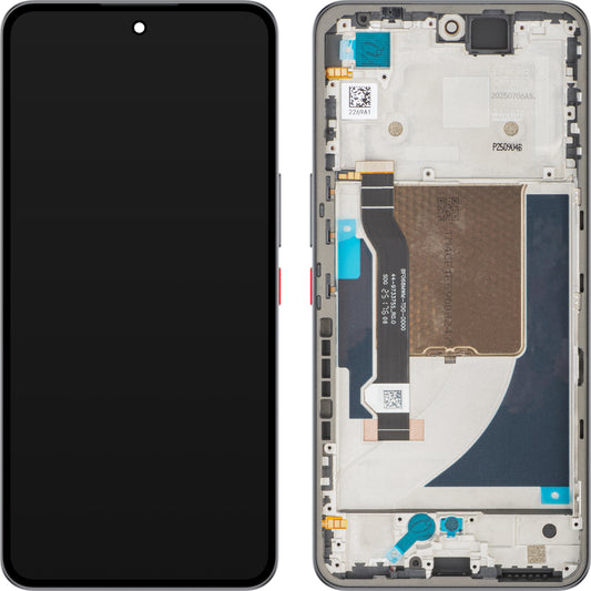 Display cu Touchscreen ZTE nubia Neo 3 GT, cu Rama, Negru, Service Pack 123448601195