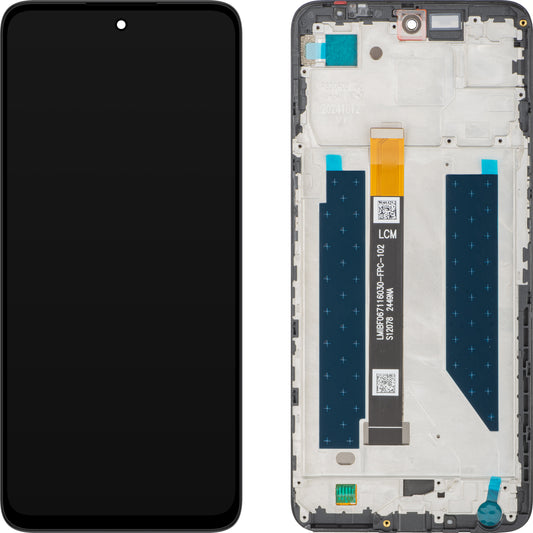 Display cu Touchscreen ZTE nubia Neo 2, cu Rama, Negru, Service Pack 123437401079