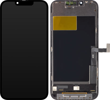 iPhone 13 Pro - Display cu Touchscreen ZY, cu Rama, Versiune LCD In-Cell IC Movable, Negru