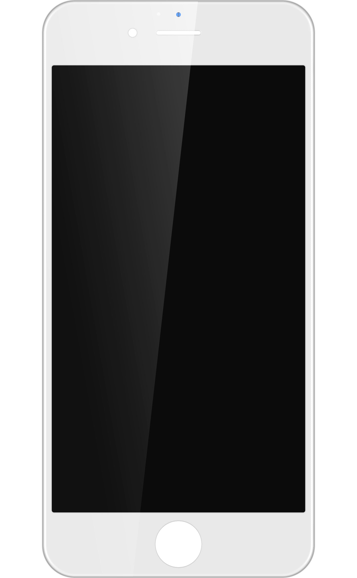 Display cu Touchscreen Apple iPhone 6 Plus, cu Rama, Alb, Refurbished