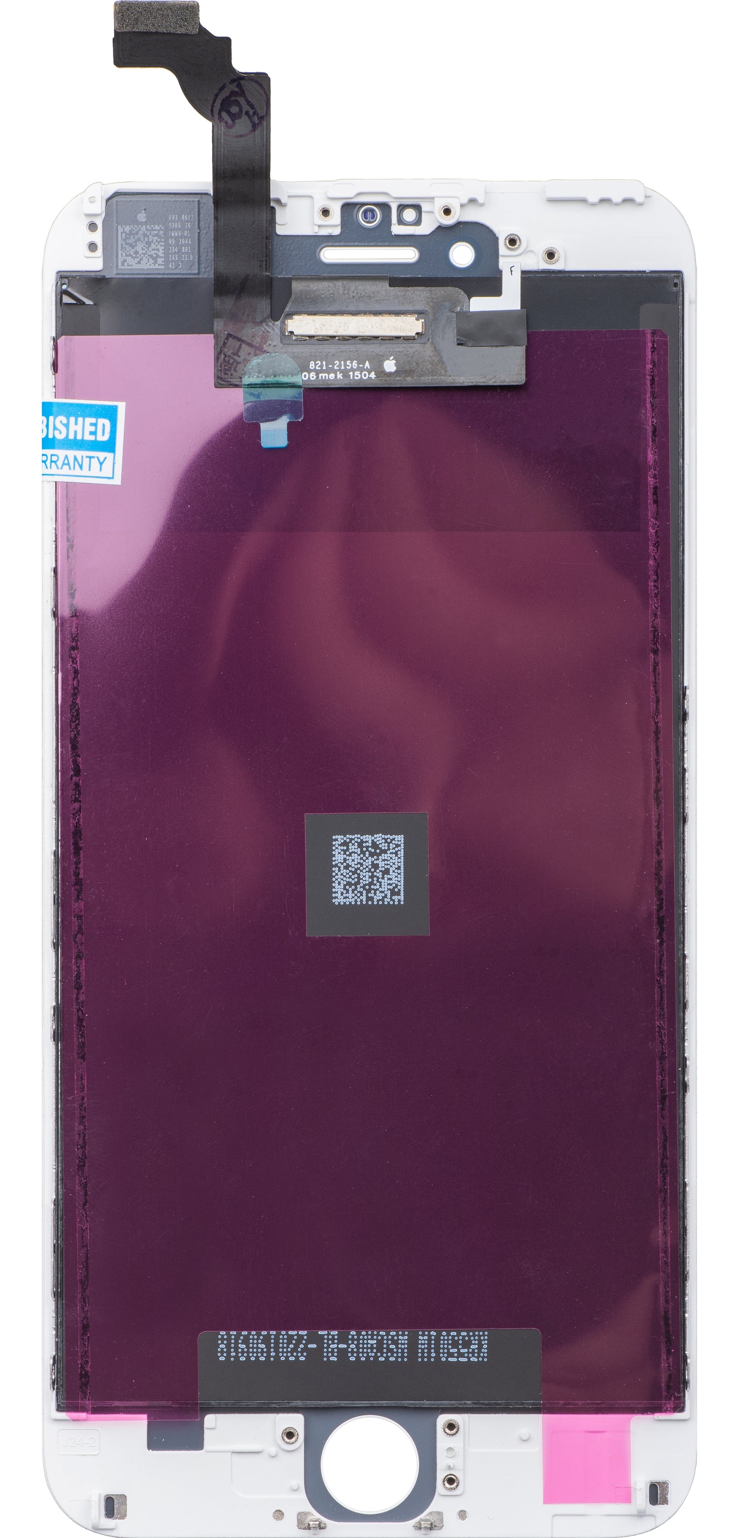 Display cu Touchscreen Apple iPhone 6 Plus, cu Rama, Alb, Refurbished