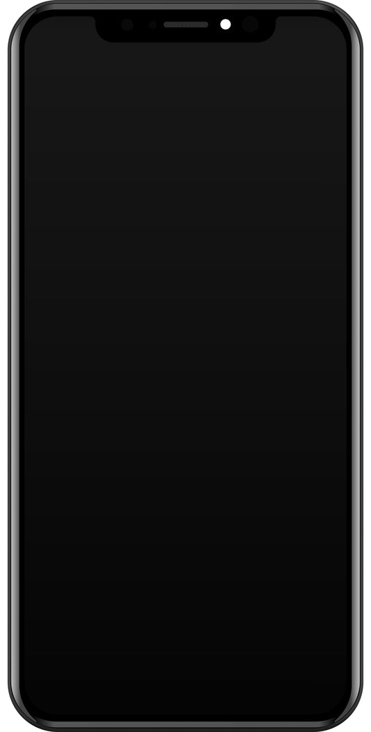 Display cu Touchscreen JK pentru Apple iPhone 11, cu Rama, Versiune LCD In-Cell, Negru