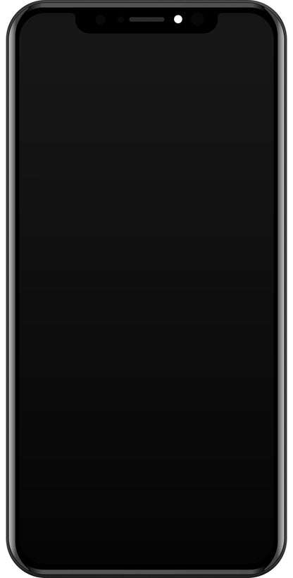 Display cu Touchscreen JK pentru Apple iPhone 11 Pro, cu Rama, Versiune LCD In-Cell, Negru