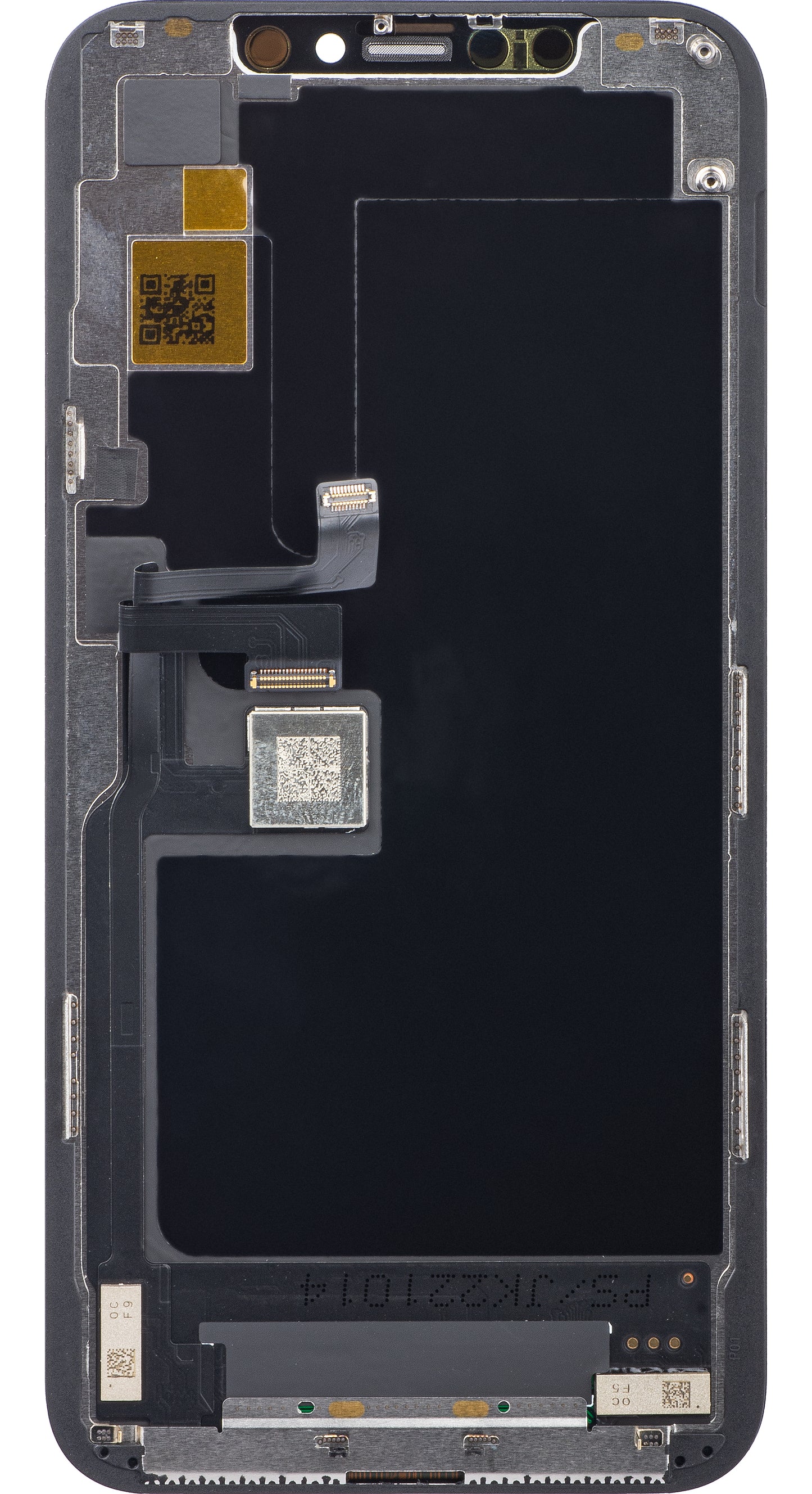 Display cu Touchscreen JK pentru Apple iPhone 11 Pro, cu Rama, Versiune LCD In-Cell, Negru
