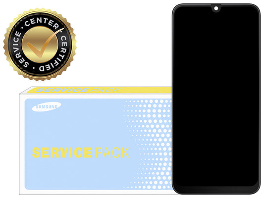 Display cu Touchscreen Samsung Galaxy A50 A505, cu Rama, Negru, Service Pack GH82-19204A