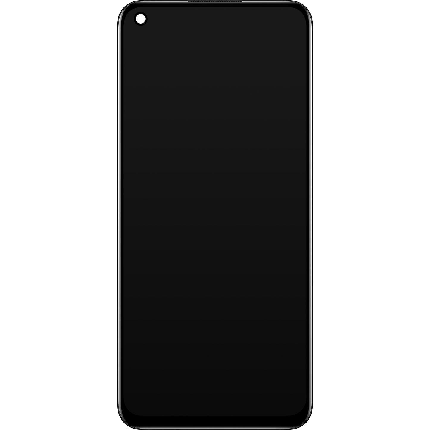 Display cu Touchscreen Realme Narzo 50 / 8i, cu Rama, Negru, Service Pack 4908405