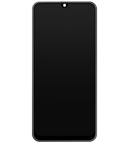 Display cu Touchscreen Samsung Galaxy M30s M307, cu Rama, Negru, Service Pack GH82-21265A