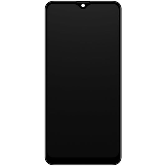 Display cu Touchscreen Samsung Galaxy A20 A205, cu Rama, Negru, Service Pack GH82-19571A