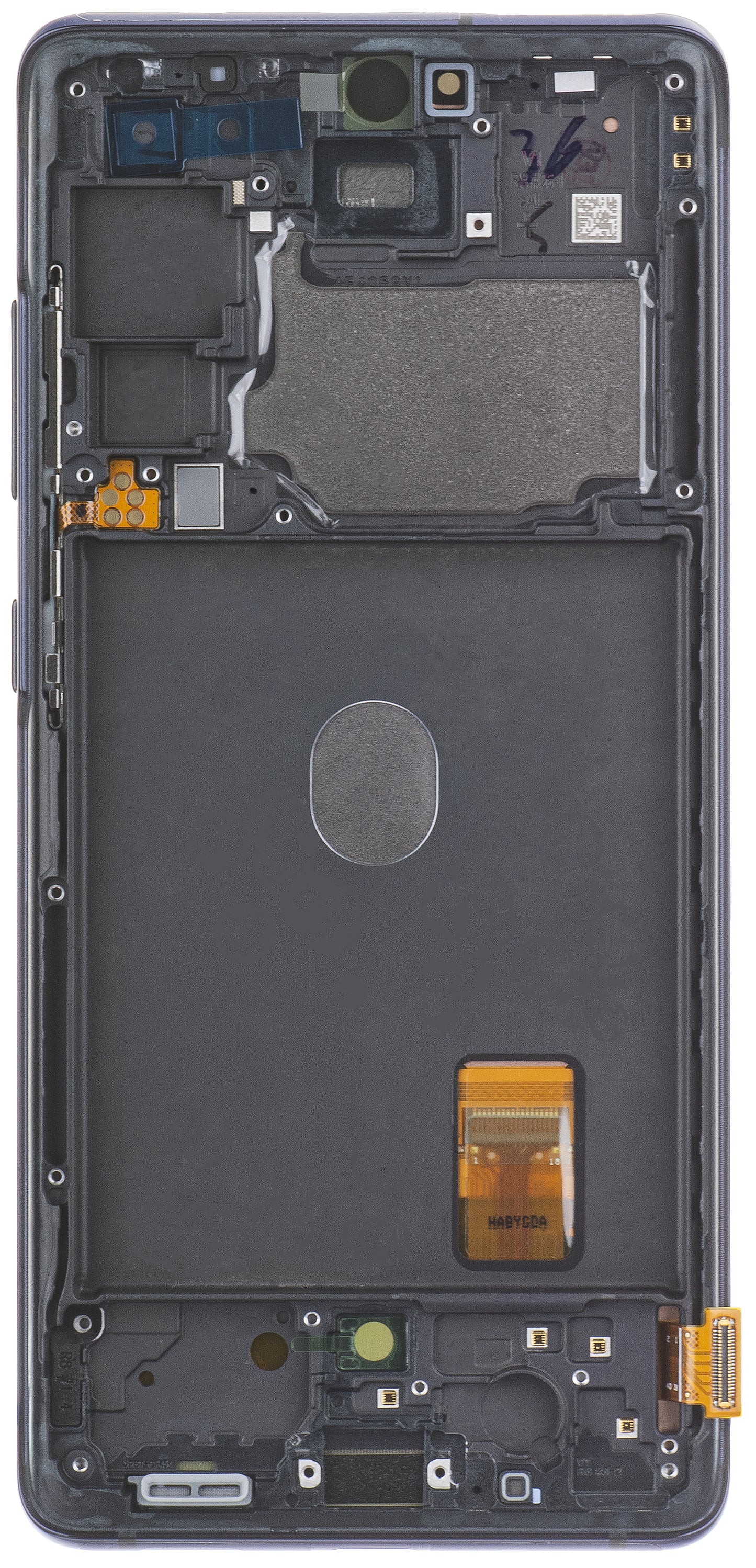 Display cu Touchscreen Samsung Galaxy S20 FE G780, cu Rama, Bleumarin, Service Pack GH82-24220A