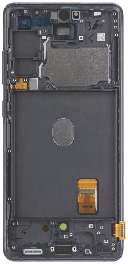 Display cu Touchscreen Samsung Galaxy S20 FE G780, cu Rama, Bleumarin, Service Pack GH82-24220A
