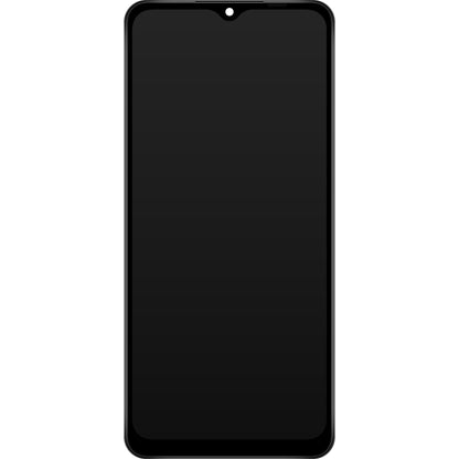 Display cu Touchscreen Samsung Galaxy A12 Nacho A127, cu Rama, Negru, Service Pack GH82-26486A